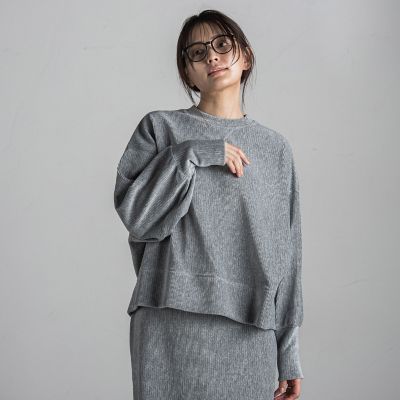【ＷＥＢ限定】【一部店舗限定】ラメコーデュロイプルオーバー≪手洗い可能≫