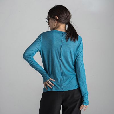 ロングスリーブクルーネックＴシャツ≪手洗い可能≫