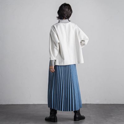 圧縮起毛ハイネックプルオーバー≪手洗い可能≫