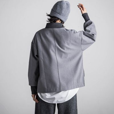 圧縮起毛ハイネックプルオーバー≪手洗い可能≫