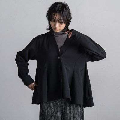 MAYSON GREY（Women）/メイソングレイ ペプラムカットカーディガン≪手洗い可能≫