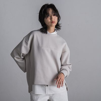 ハンドメッセージプルオーバー≪洗濯機で洗える≫ ハンドメッセージプルオーバー≪洗濯機で洗える≫ | MAYSON GREY