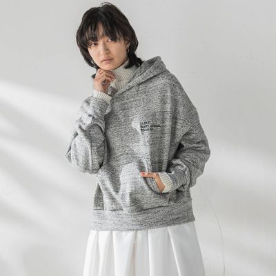 刺繍ロゴパーカー≪洗濯機で洗える≫