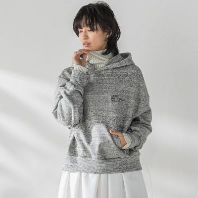 刺繍ロゴパーカー≪洗濯機で洗える≫