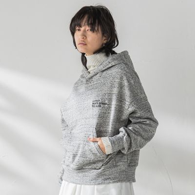 刺繍ロゴパーカー≪洗濯機で洗える≫