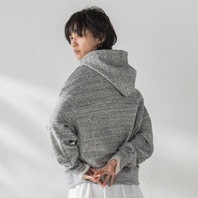 刺繍ロゴパーカー≪洗濯機で洗える≫