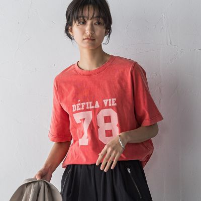 ナンバリングヴィンテージＴシャツ≪洗濯機で洗える≫