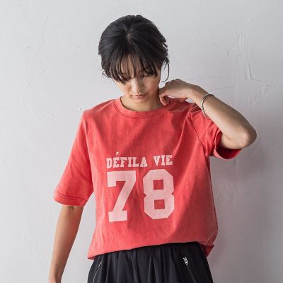 ナンバリングヴィンテージＴシャツ≪洗濯機で洗える≫