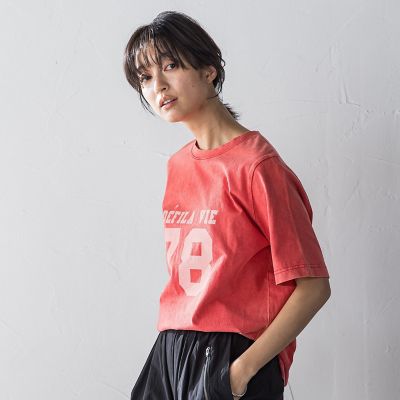 ナンバリングヴィンテージＴシャツ≪洗濯機で洗える≫