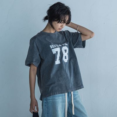 ナンバリングヴィンテージＴシャツ≪洗濯機で洗える≫