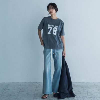 ナンバリングヴィンテージＴシャツ≪洗濯機で洗える≫