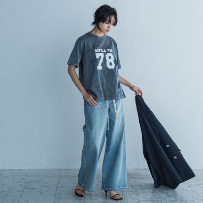 ナンバリングヴィンテージＴシャツ≪洗濯機で洗える≫