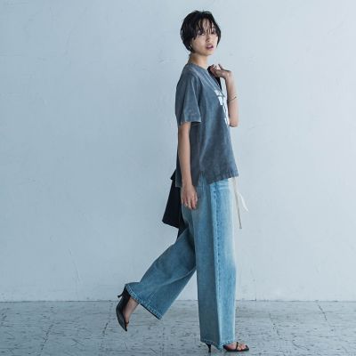 ナンバリングヴィンテージＴシャツ≪洗濯機で洗える≫