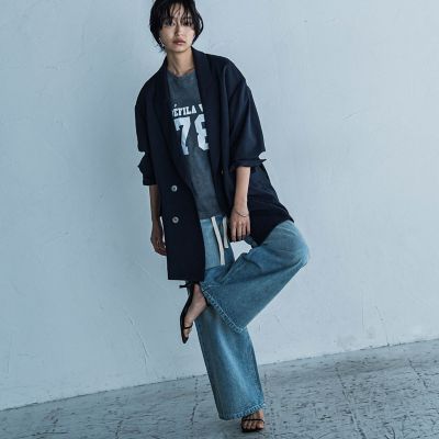 ナンバリングヴィンテージＴシャツ≪洗濯機で洗える≫