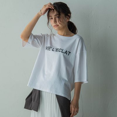 MAYSON GREY / メイソングレイ ビッグロゴTシャツ≪手洗い可能≫ ビッグロゴTシャツ≪手洗い可能≫ | MAYSON GREY（メイソン