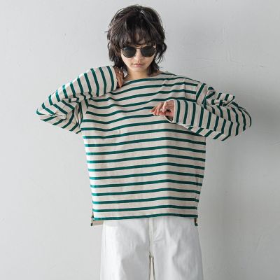 WEB限定】ゆるボーダーロングTシャツ | MAYSON GREY（Women