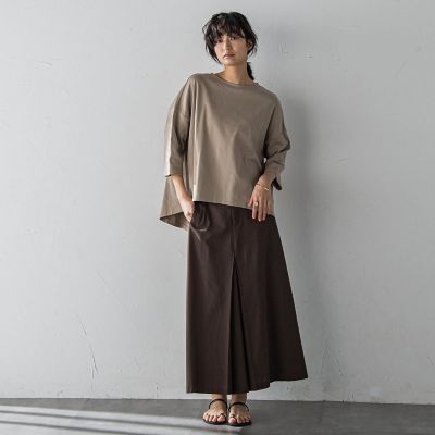 オーガニックコットンバッグギャザーテーププルオーバー≪洗濯機で洗える≫