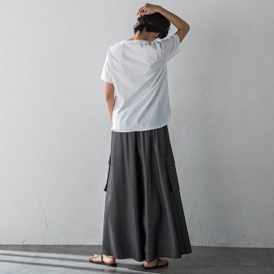 ハンドメッセージ刺繍ロゴＴシャツ≪洗濯機で洗える≫