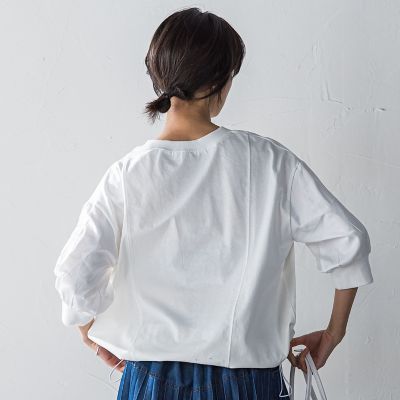 【ＷＥＢ限定】ワークポケット付きドッキングプルオーバー≪洗濯機で洗える≫