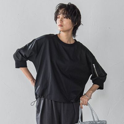 【ＷＥＢ限定】ワークポケット付きドッキングプルオーバー≪洗濯機で洗える≫