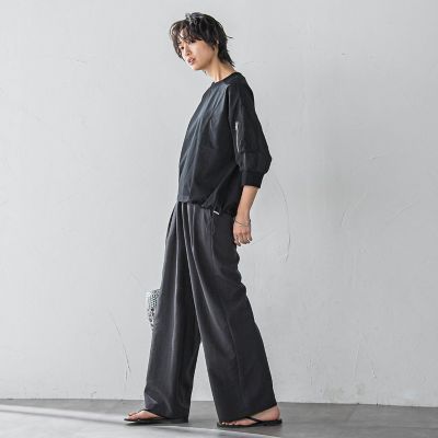 【ＷＥＢ限定】ワークポケット付きドッキングプルオーバー≪洗濯機で洗える≫