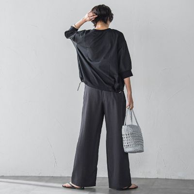 【ＷＥＢ限定】ワークポケット付きドッキングプルオーバー≪洗濯機で洗える≫