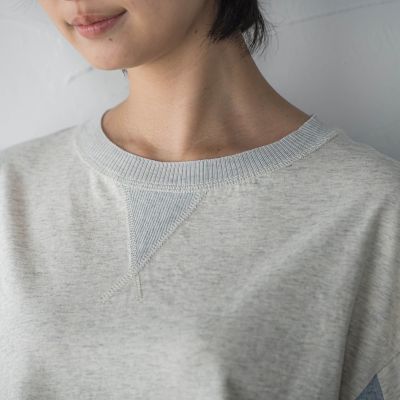 デニムドッキングプルオーバー≪洗濯機で洗える≫