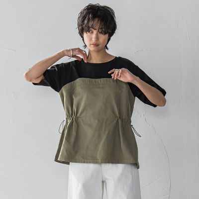 【ＷＥＢ限定】サイドドロストドッキングプルオーバー≪洗濯機で洗える≫