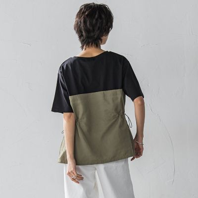 【ＷＥＢ限定】サイドドロストドッキングプルオーバー≪洗濯機で洗える≫