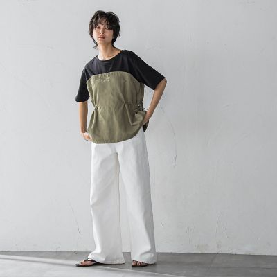 【ＷＥＢ限定】サイドドロストドッキングプルオーバー≪洗濯機で洗える≫