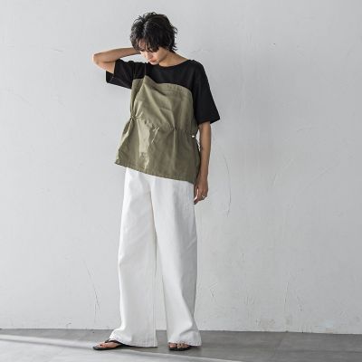 【ＷＥＢ限定】サイドドロストドッキングプルオーバー≪洗濯機で洗える≫