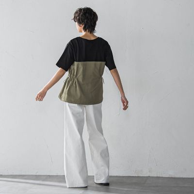 【ＷＥＢ限定】サイドドロストドッキングプルオーバー≪洗濯機で洗える≫