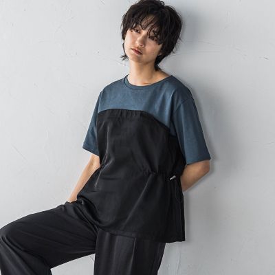 【ＷＥＢ限定】サイドドロストドッキングプルオーバー≪洗濯機で洗える≫