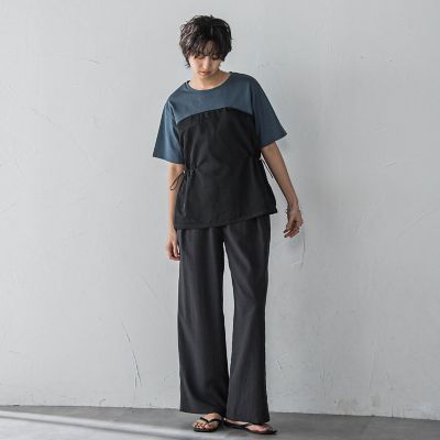 【ＷＥＢ限定】サイドドロストドッキングプルオーバー≪洗濯機で洗える≫