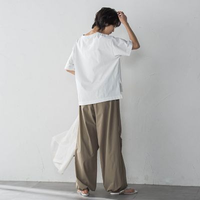 デニムロゴＴシャツ≪洗濯機で洗える≫