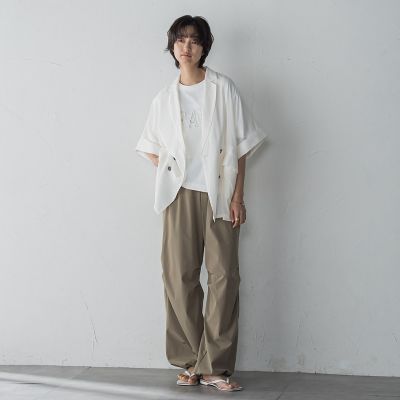 デニムロゴＴシャツ≪洗濯機で洗える≫