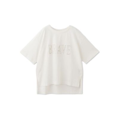 デニムロゴＴシャツ≪洗濯機で洗える≫