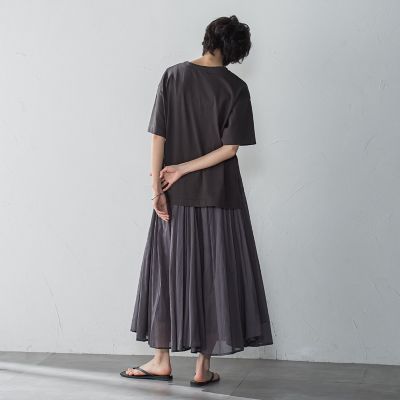 デニムロゴＴシャツ≪洗濯機で洗える≫