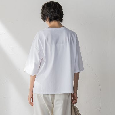 MAYSON GREY / メイソングレイ 箔プリントロゴTシャツ≪手洗い可能≫ 箔プリントロゴTシャツ≪手洗い可能≫ | MAYSON GREY（Women