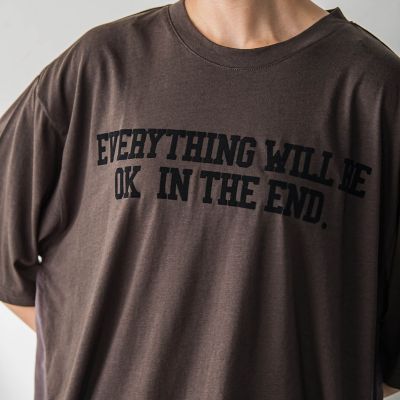 前後ドッキングロゴＴシャツ≪洗濯機で洗える≫