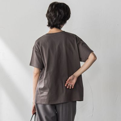 【ＷＥＢ限定】スクエア箔オーバーサイズＴシャツ≪手洗い可能≫