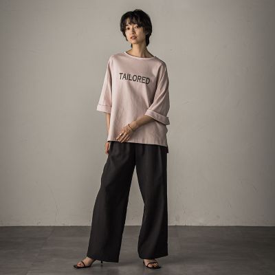 ハーフスリーブブルゾン （オフホワイト） FOXブレンド ハーフスリーブ プルオーバー ニット