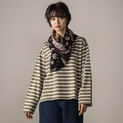 WEB限定】ボーダーロングTシャツ≪洗濯機で洗える≫ | MAYSON GREY