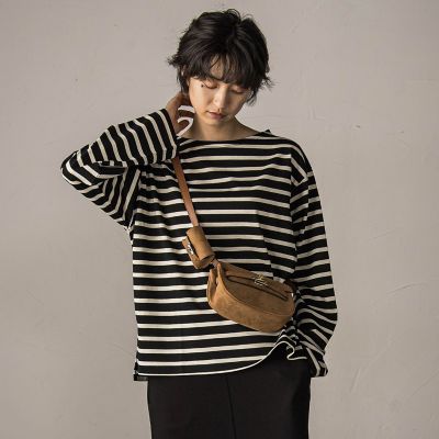 WEB限定】ボーダーロングTシャツ≪洗濯機で洗える≫ | MAYSON GREY