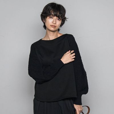 MAYSON GREY（Women）/メイソングレイ ときめきケーブルニット&#8810;手洗い可能&#8811; 04ブラック トップス【三越伊勢丹/公式】