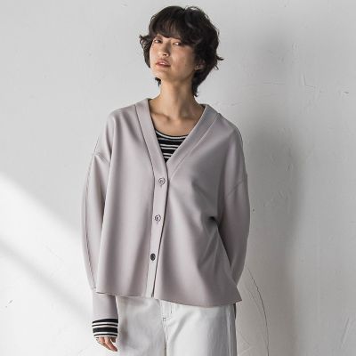 えらべるSETUP】叶えるカットカーディガン≪手洗い可能