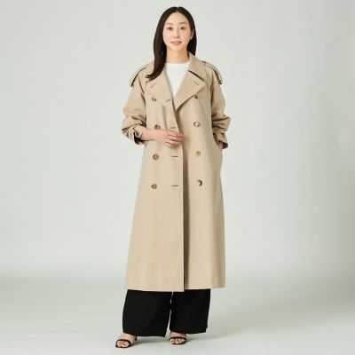 100年コート＞オーバーサイズドトレンチモデル | SANYOCOAT (Women
