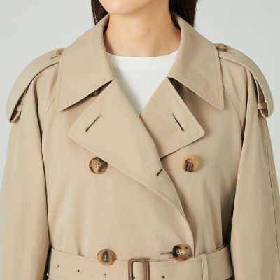 100年コート＞オーバーサイズドトレンチモデル | SANYOCOAT (Women