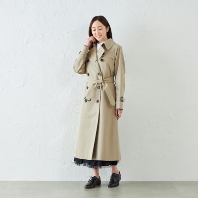 100年コート＞軽量モデル ダブルトレンチコート | SANYOCOAT (Women