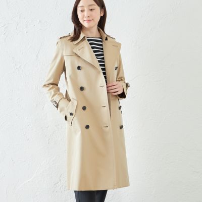 ＜SANYOCOAT (Women)＞＜１００年コート＞スタンダードモデル　ダブルトレンチコート